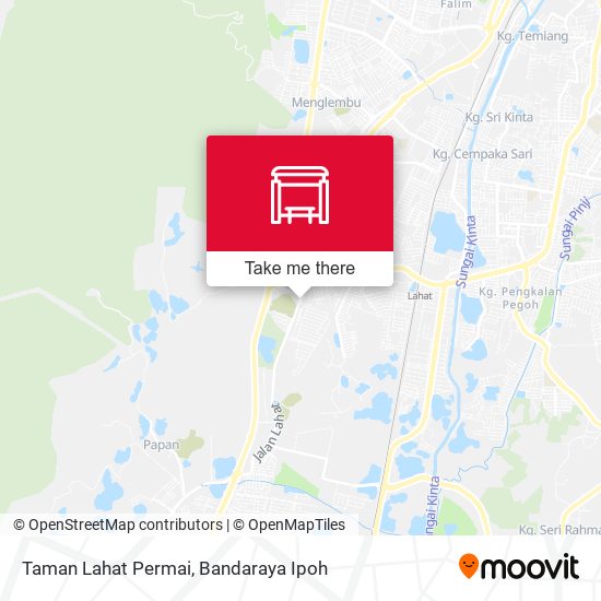 Taman Lahat Permai map