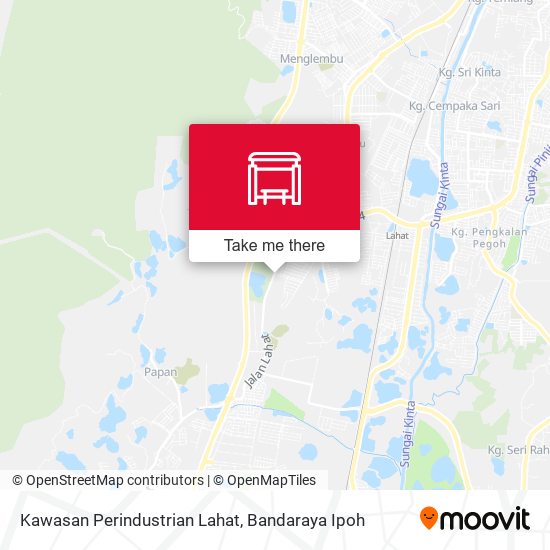 Peta Kawasan Perindustrian Lahat