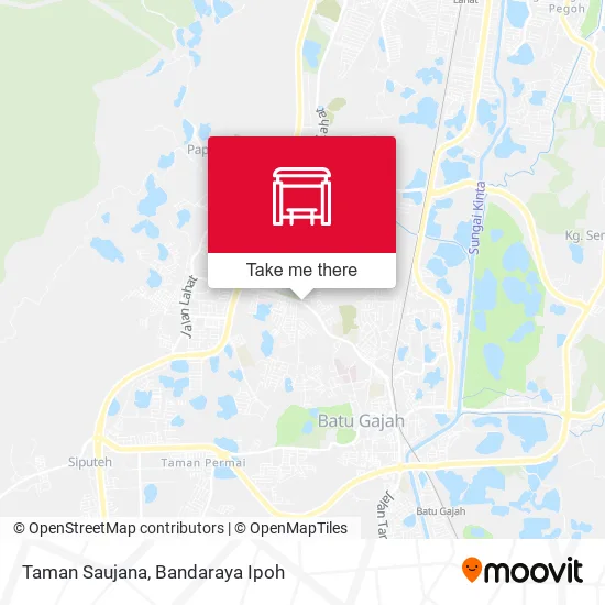 Peta Taman Saujana