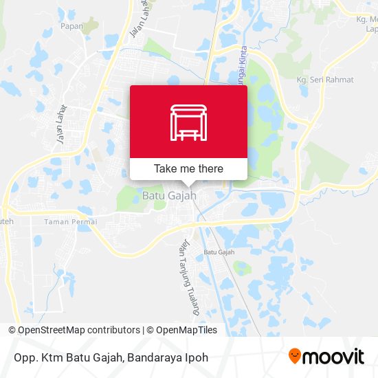 Opp. Ktm Batu Gajah map