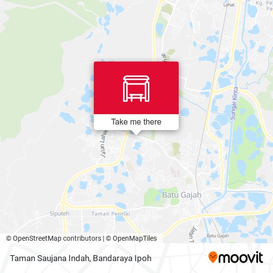 Taman Saujana Indah map