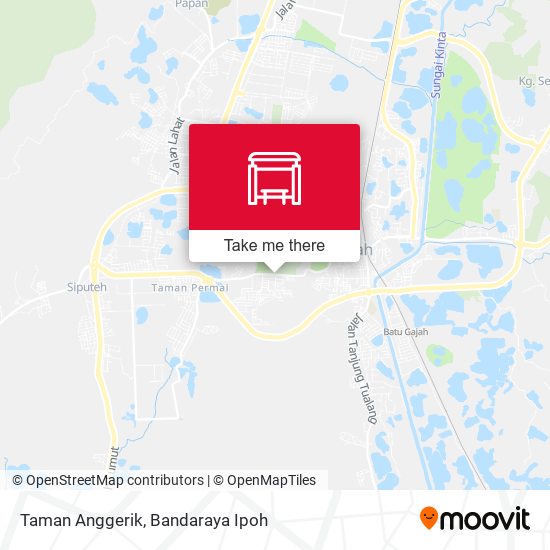 Taman Anggerik map