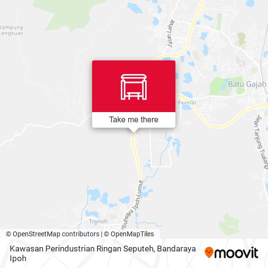 Kawasan Perindustrian Ringan Seputeh map