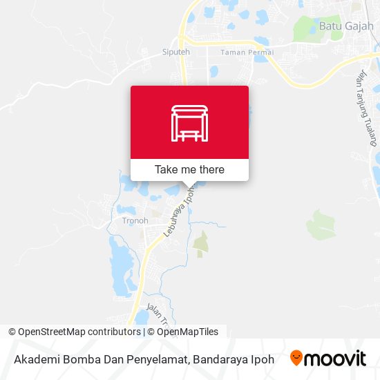 Akademi Bomba Dan Penyelamat map