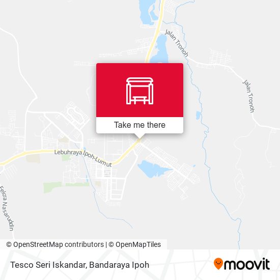 Tesco Seri Iskandar map