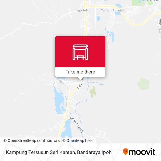 Peta Kampung Tersusun Seri Kantan