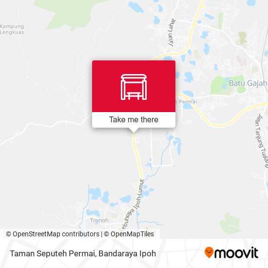 Taman Seputeh Permai map