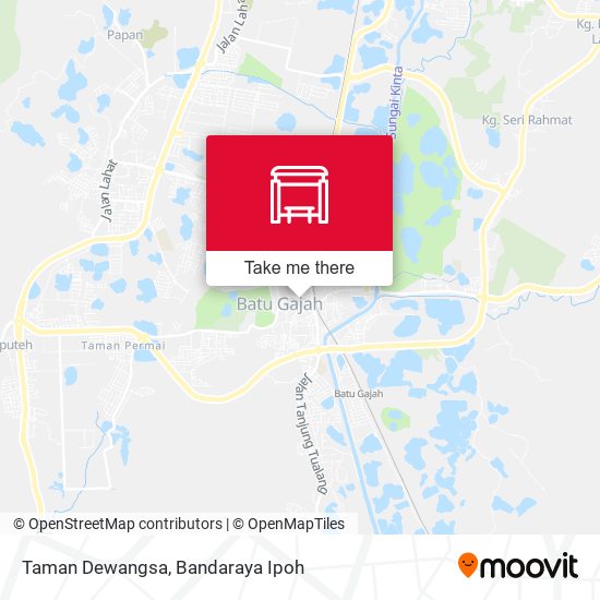 Taman Dewangsa map