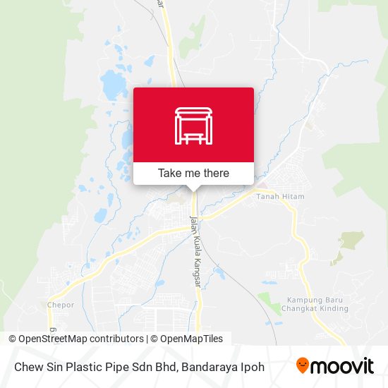 Chew Sin Plastic Pipe Sdn Bhd map