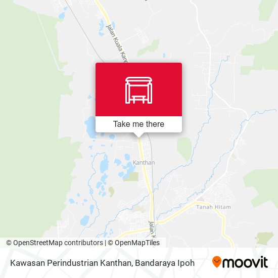 Kawasan Perindustrian Kanthan map