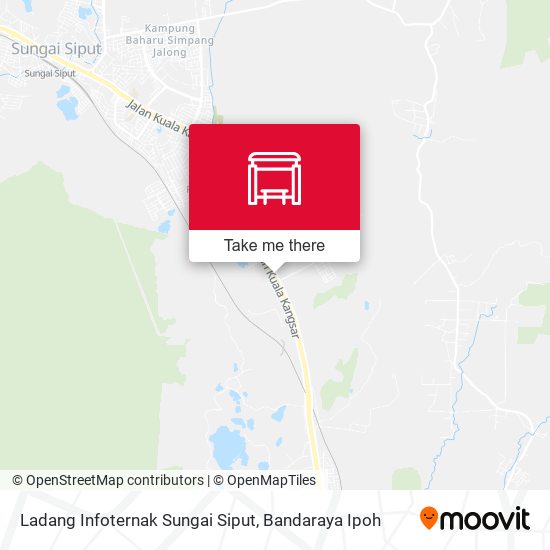 Ladang Infoternak Sungai Siput map