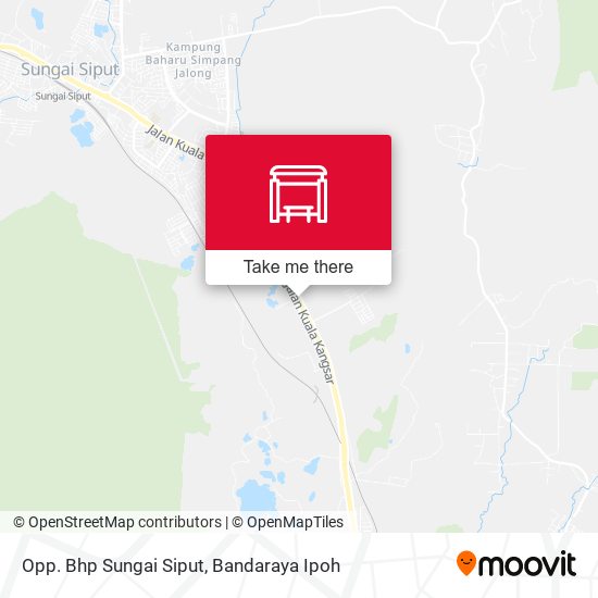 Opp. Bhp Sungai Siput map