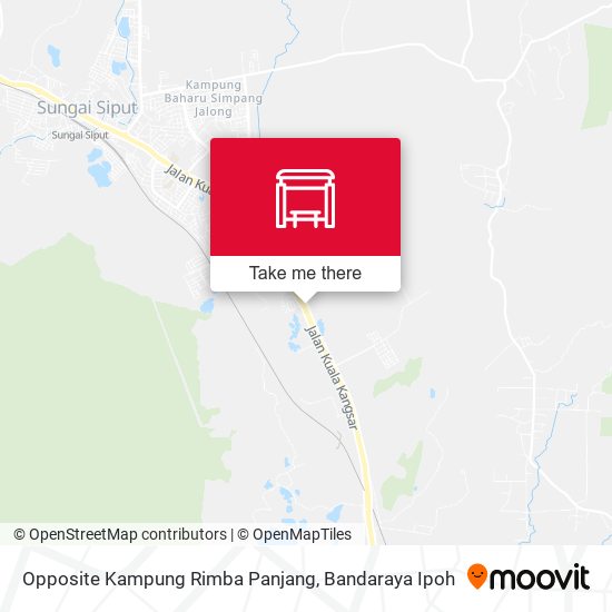 Opposite Kampung Rimba Panjang map