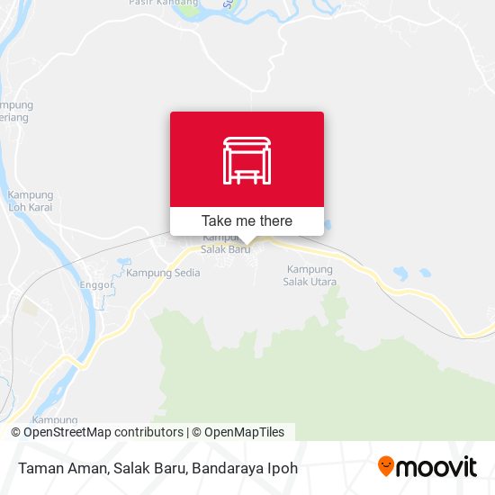 Taman Aman, Salak Baru map