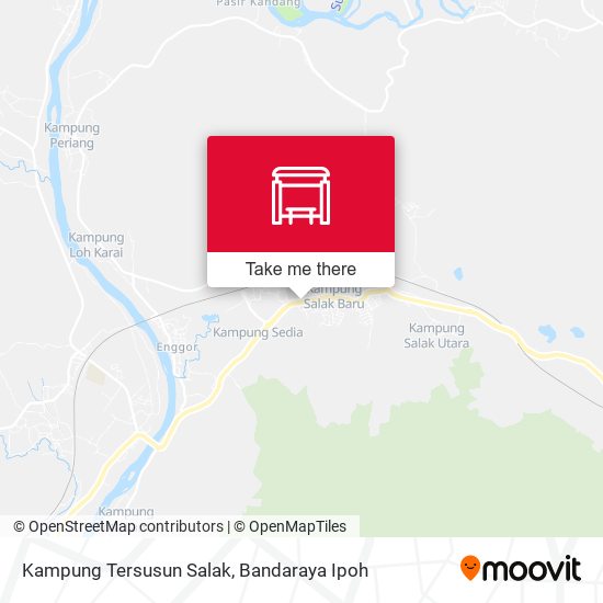 Peta Kampung Tersusun Salak