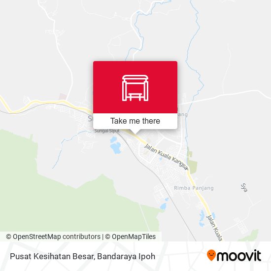 Peta Pusat Kesihatan Besar