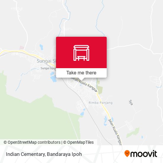 Indian Cementary map