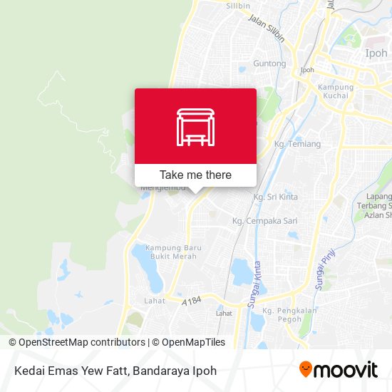 Peta Kedai Emas Yew Fatt