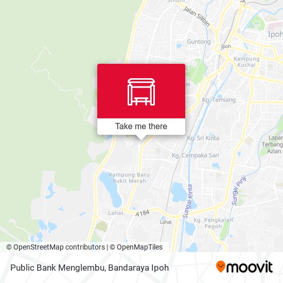 Public Bank Menglembu map