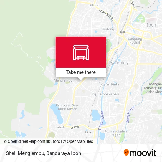 Shell Menglembu map