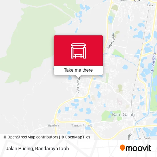 Jalan Pusing map