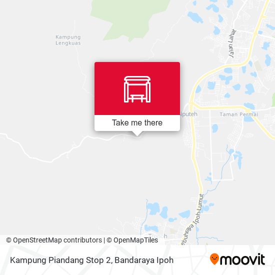 Kampung Piandang Stop 2 map