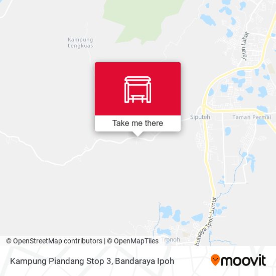 Peta Kampung Piandang Stop 3
