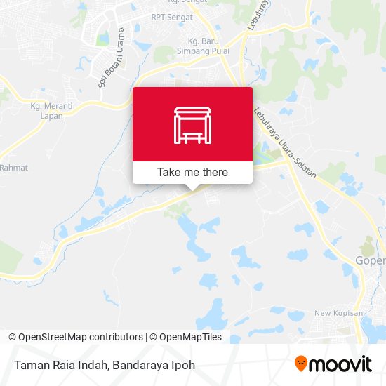 Taman Raia Indah map
