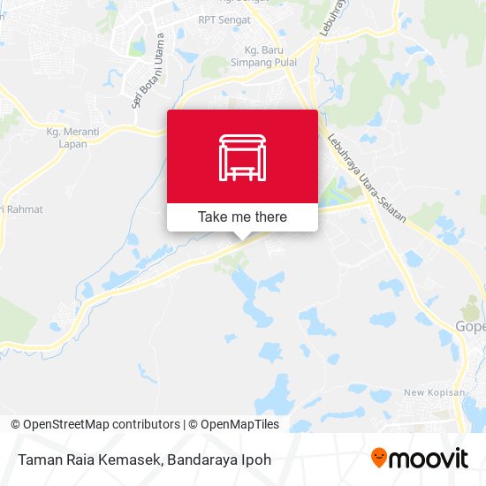 Taman Raia Kemasek map