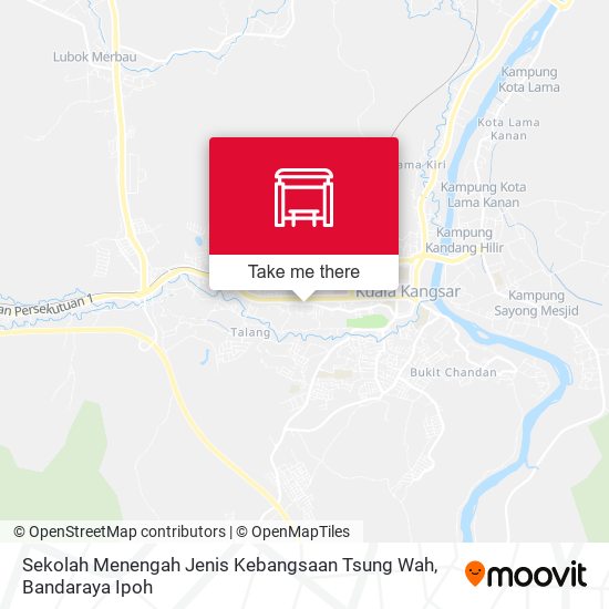 Sekolah Menengah Jenis Kebangsaan Tsung Wah map