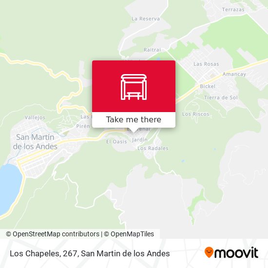 Mapa de Los Chapeles, 267
