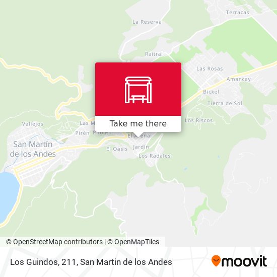 Los Guindos, 211 map