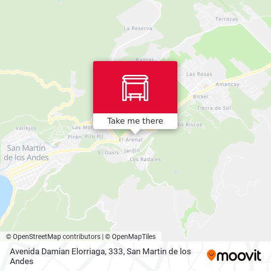 Avenida Damian Elorriaga, 333 map