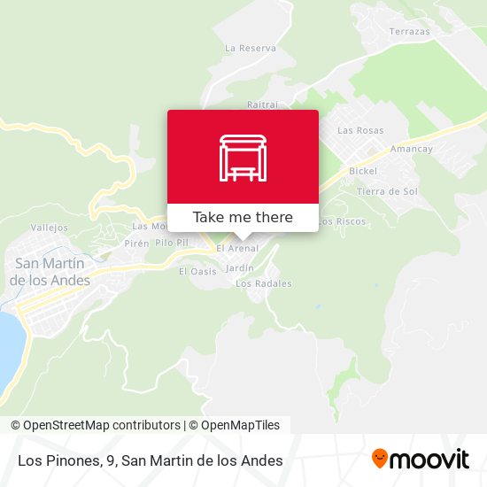 Los Pinones, 9 map