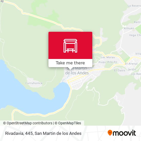 Rivadavia, 445 map