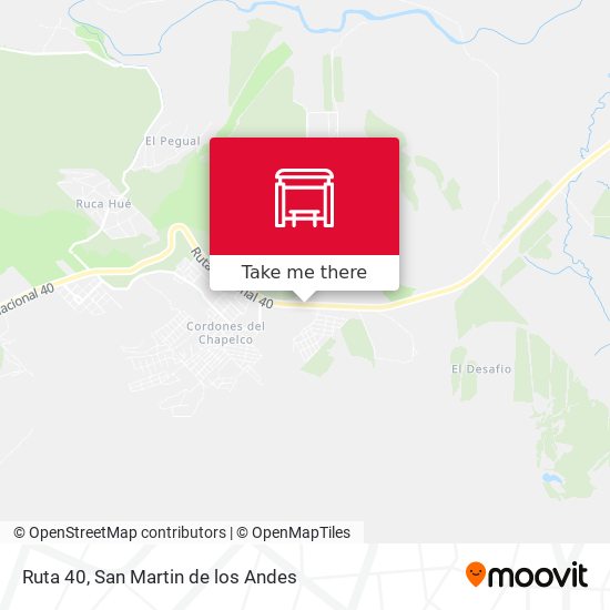 Mapa de Ruta 40