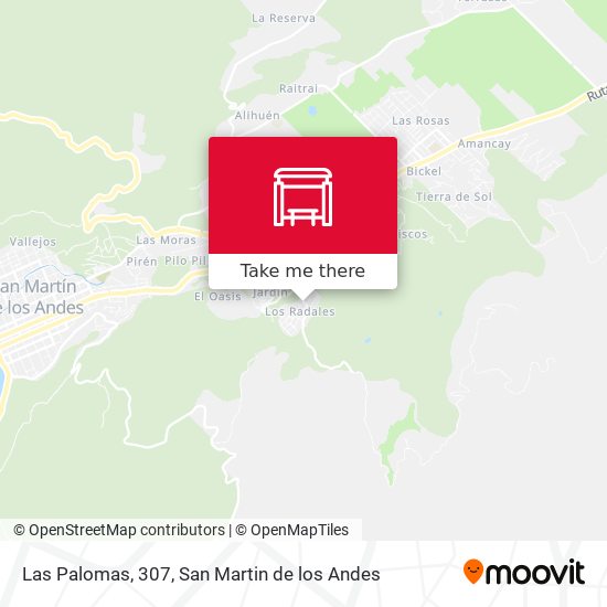 Mapa de Las Palomas, 307