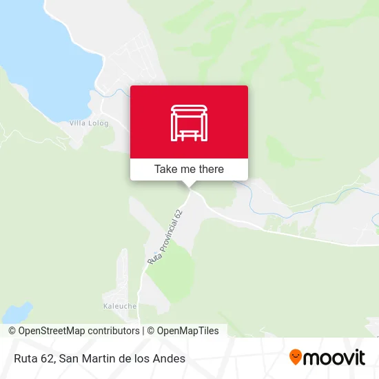 Ruta 62 map