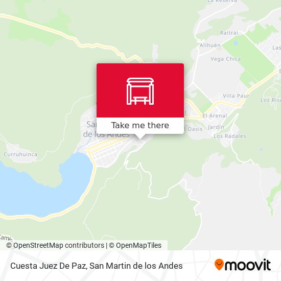 Cuesta Juez De Paz map