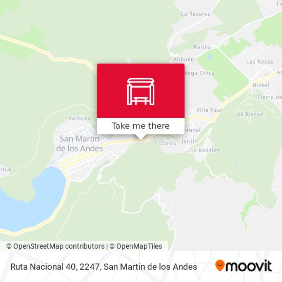 Ruta Nacional 40, 2247 map