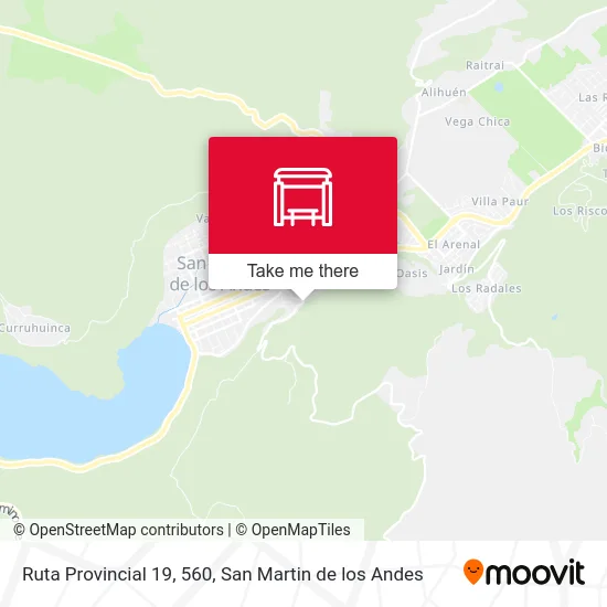 Ruta Provincial 19, 560 map