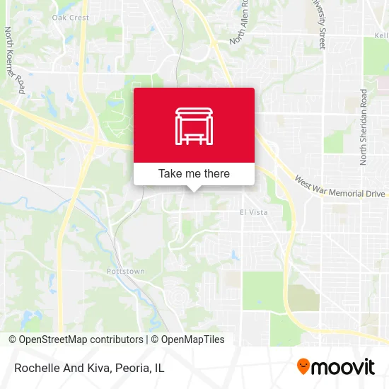 Rochelle And Kiva map
