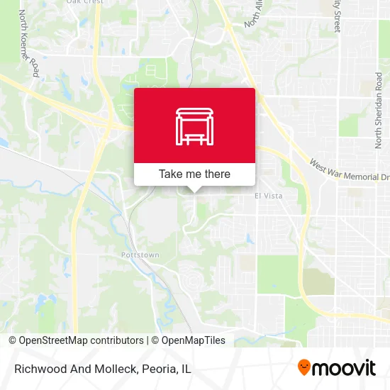 Mapa de Richwood And Molleck