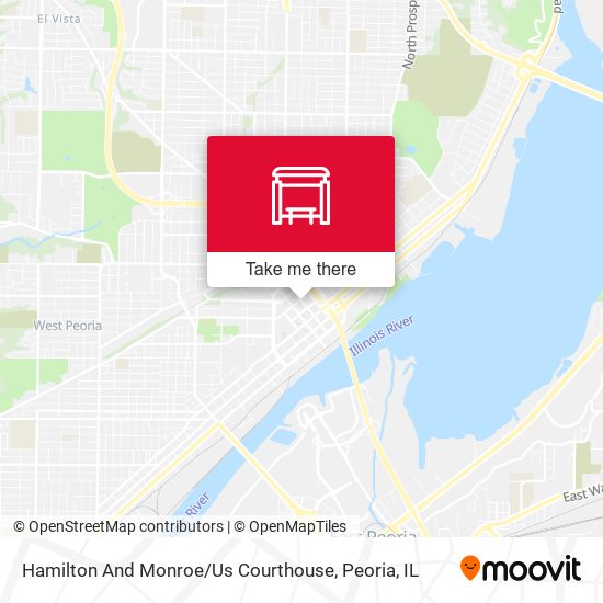 Mapa de Hamilton And Monroe / Us Courthouse