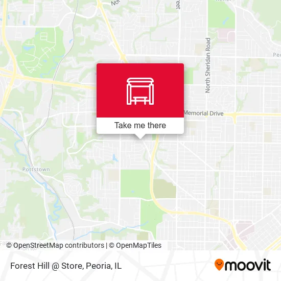 Mapa de Forest Hill @ Store