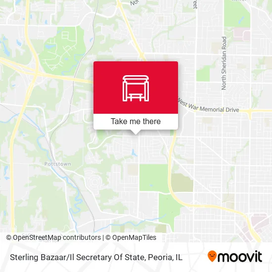 Mapa de Sterling Bazaar / Il Secretary Of State