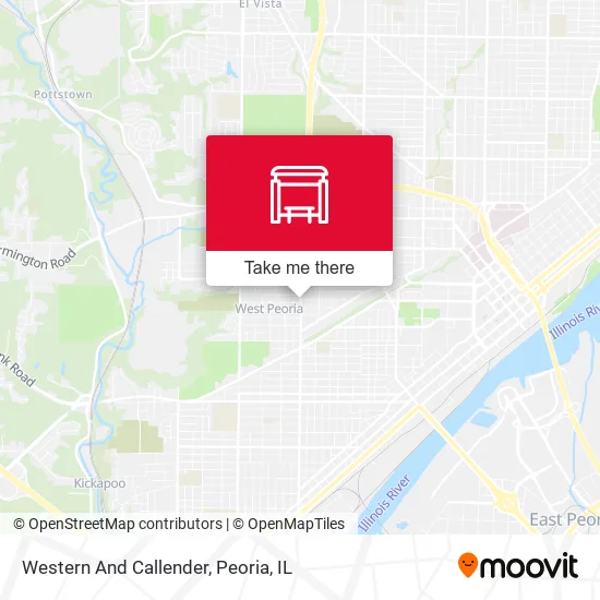 Mapa de Western And Callender