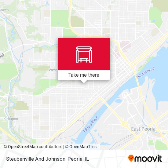 Steubenville And Johnson map
