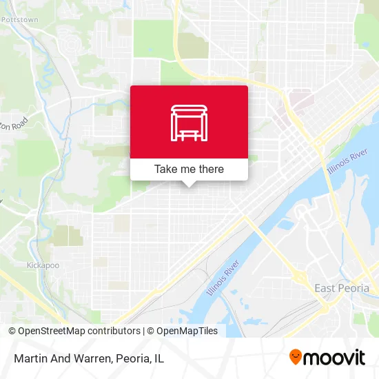 Martin And Warren map