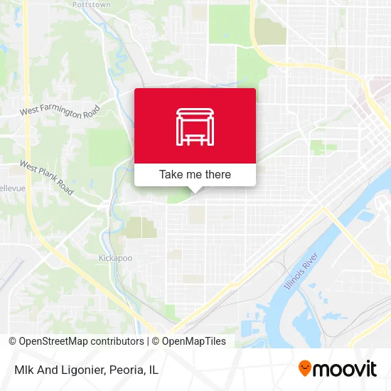 Mapa de Mlk And Ligonier